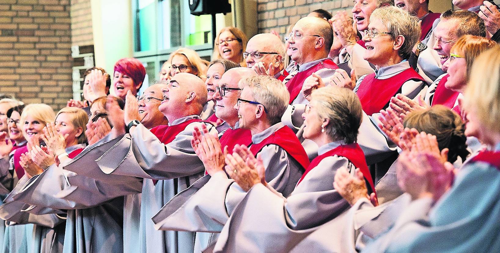 Am Freitag, 17. Mai, singt der Gospelchor Spirit of Joy um 19.30 Uhr für die Arche Noah.