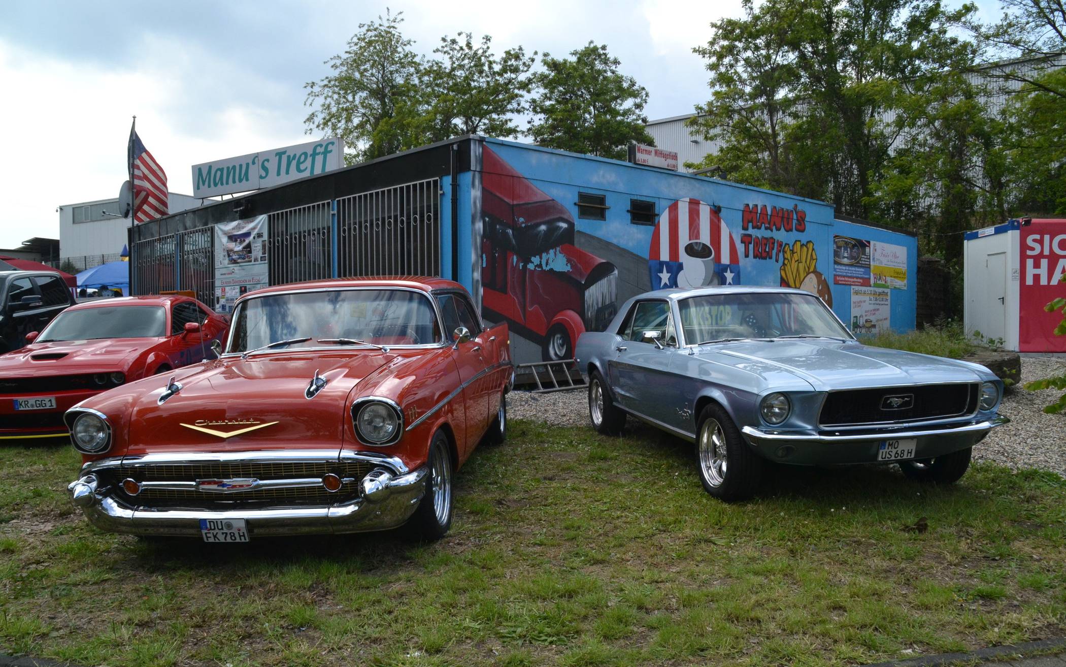 „Manu´s Treff“ und die „V8-Amigos“ veranstalteten 6. Logport Charity-Event: PS-Power für Kinder in Not