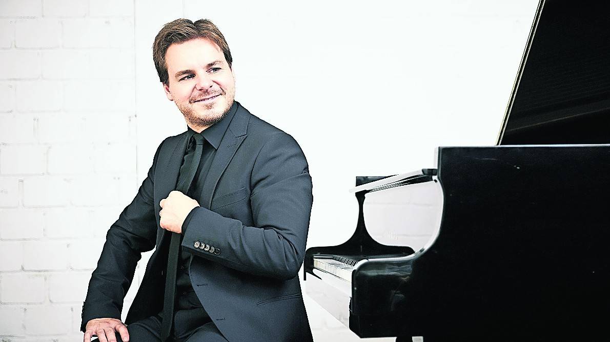  Jazzpianist Gero Körner kommt in den Kultursaal der Burg Brüggen. 