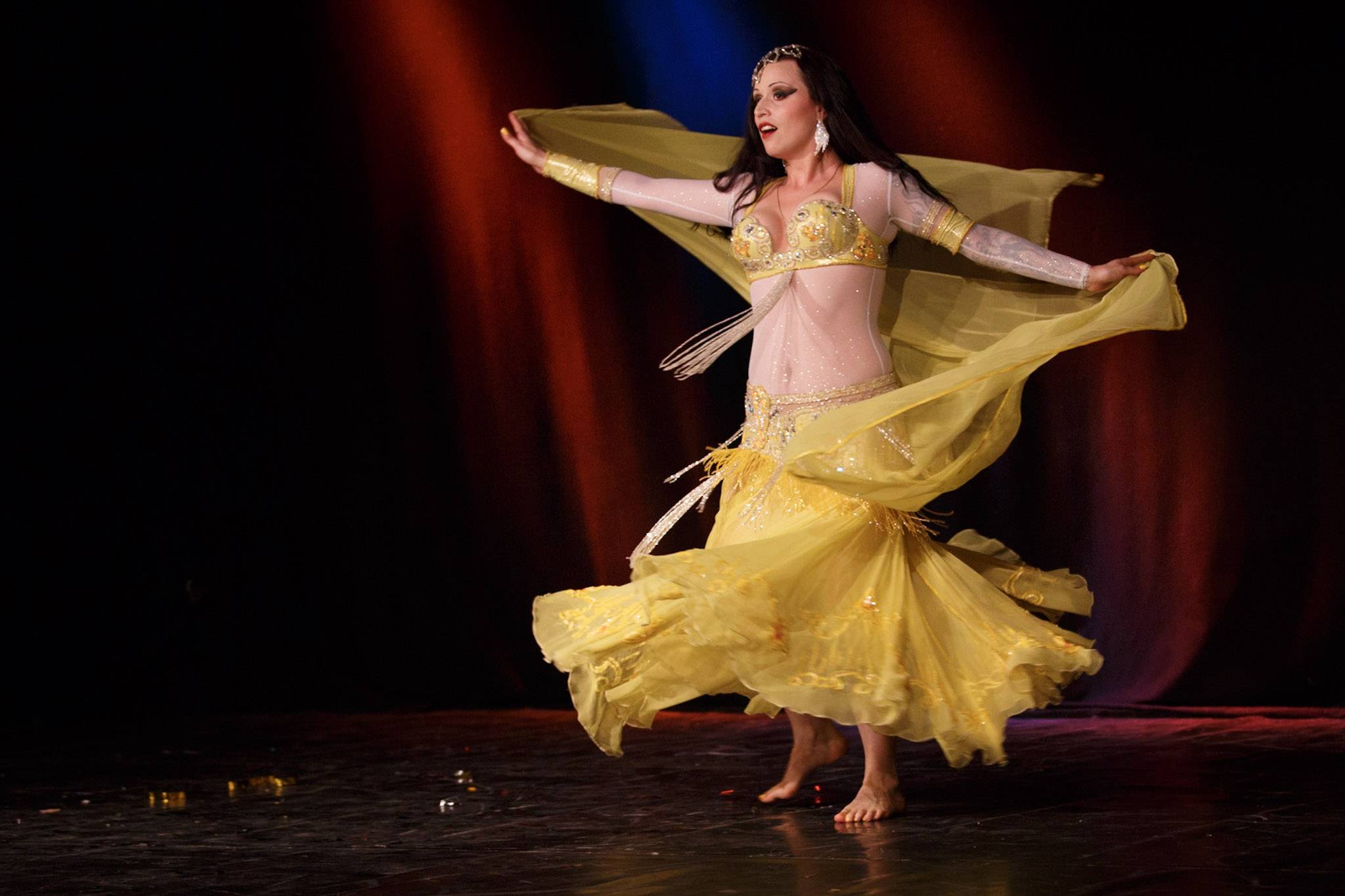 Orientalischer Tanz steht mit auf dem TANZpunktMG-Programm 2019.