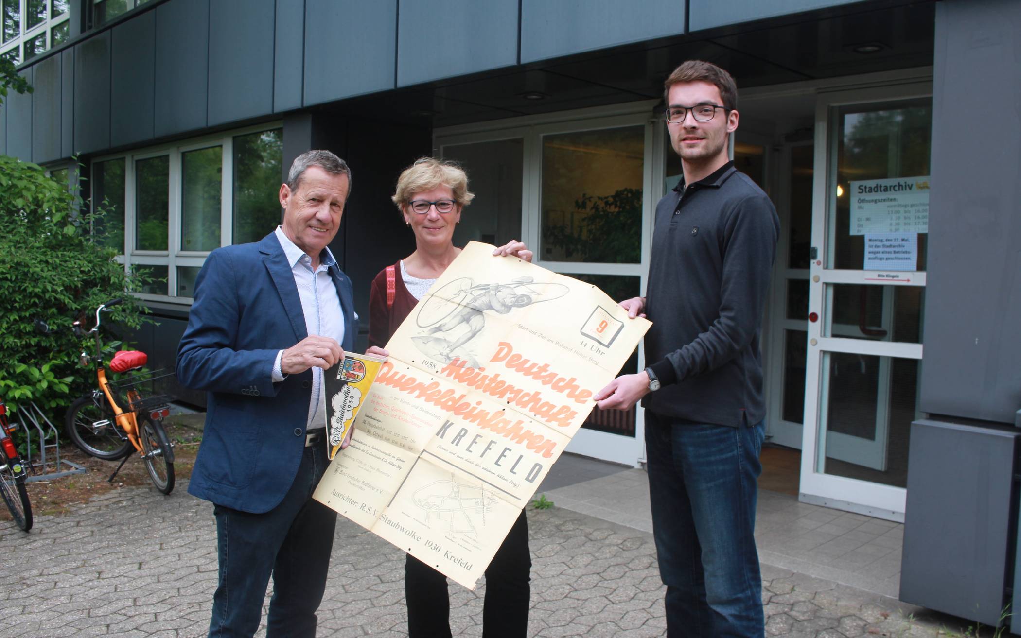 Schenkung: Andrea Vranken, Ehefrau des Vereinsvorsitzenden