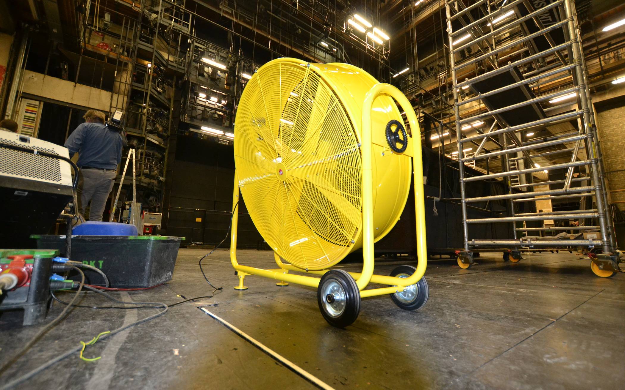 Die Arbeiten im Großen Haus gehen