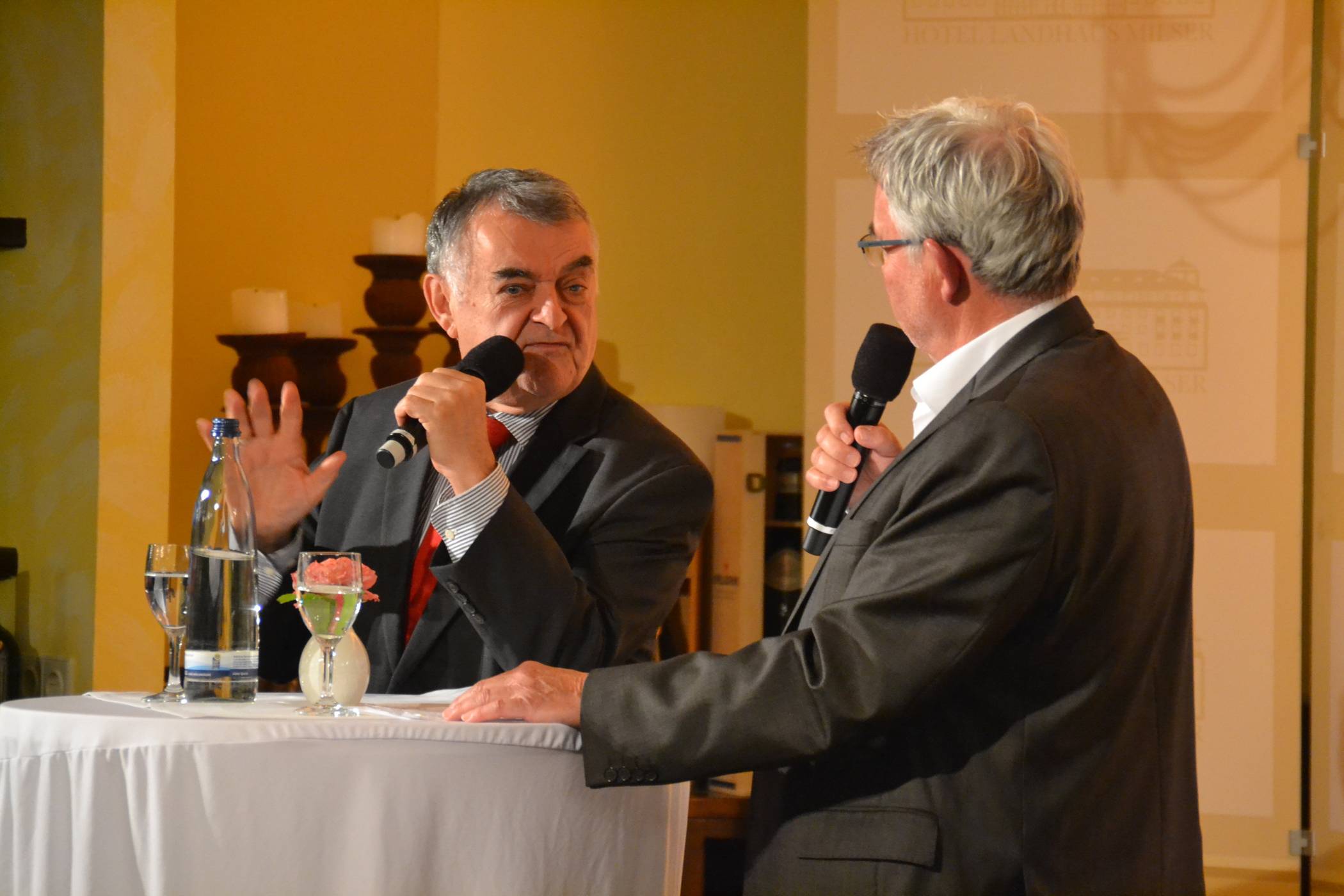 Herbert Reul im Talk mit Manni Breuckmann