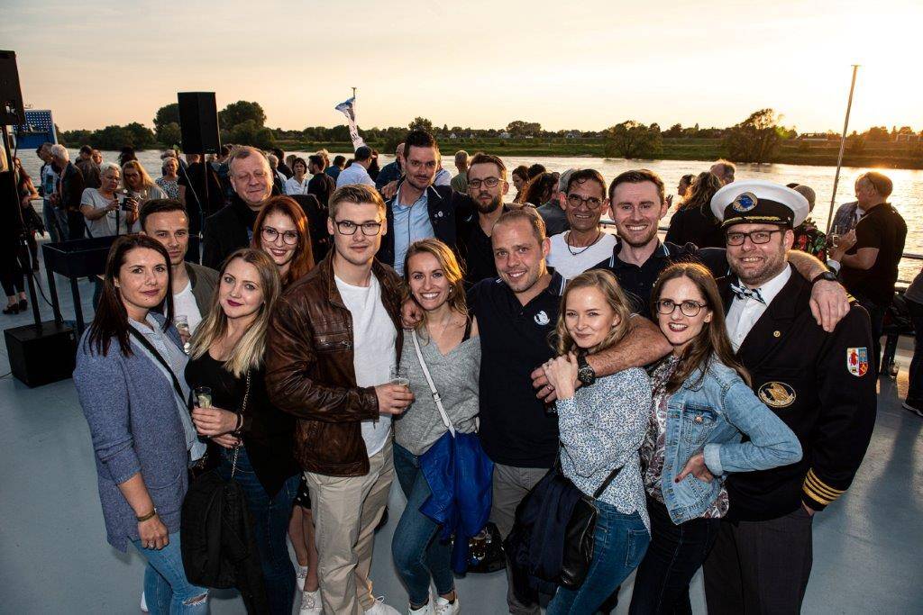 1. Krefelder Marine - mit Volldampf auf dem Rhein