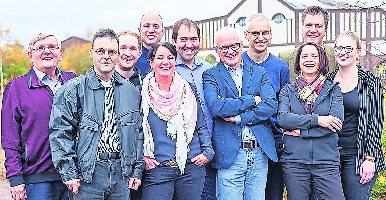 Haben allen Grund zur Freude: die Willicher Grünen.