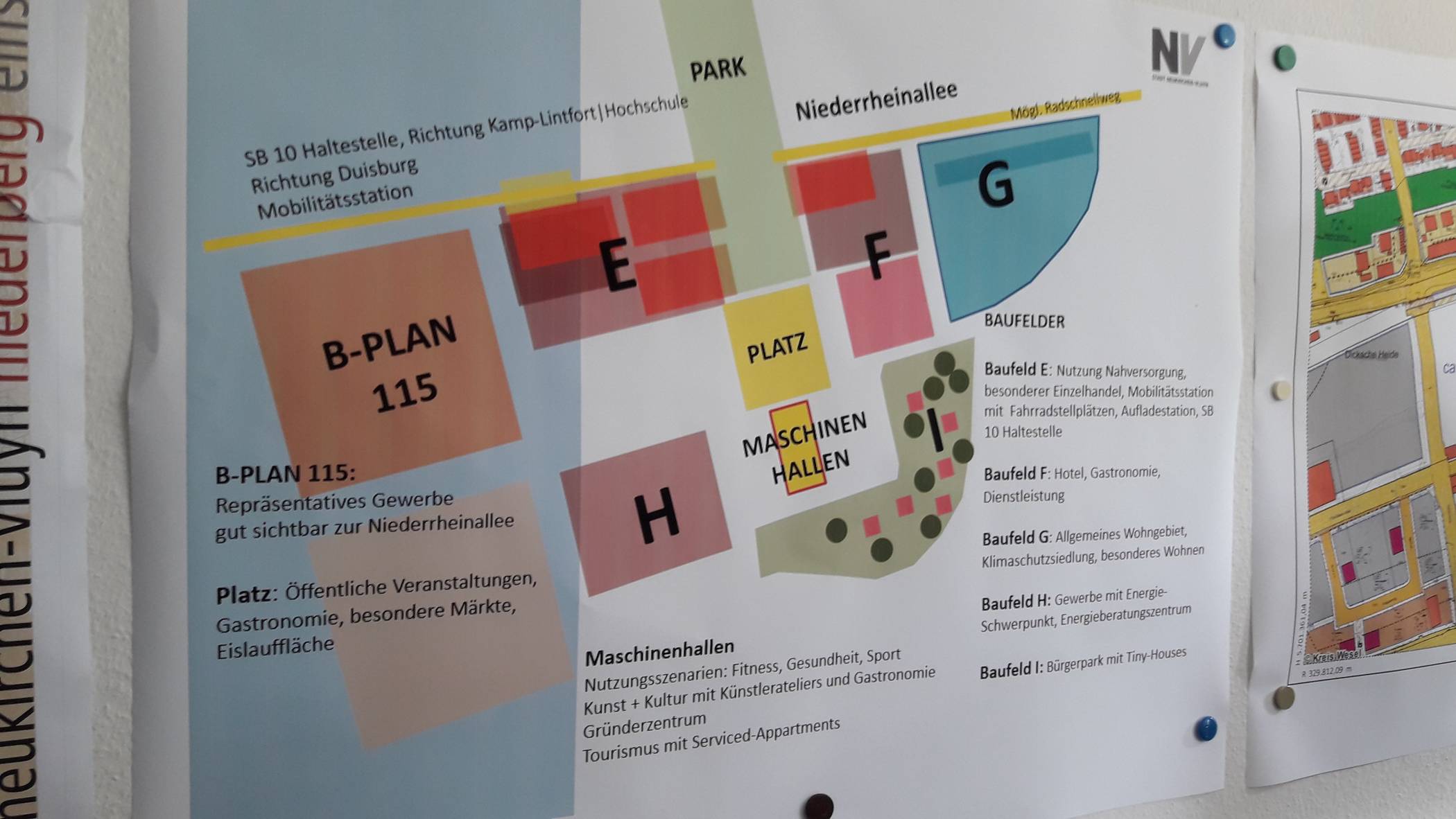 Entwicklung des südlichen Areals des ehemaligen Zechengeländes: Kreativrevier für Niederberg