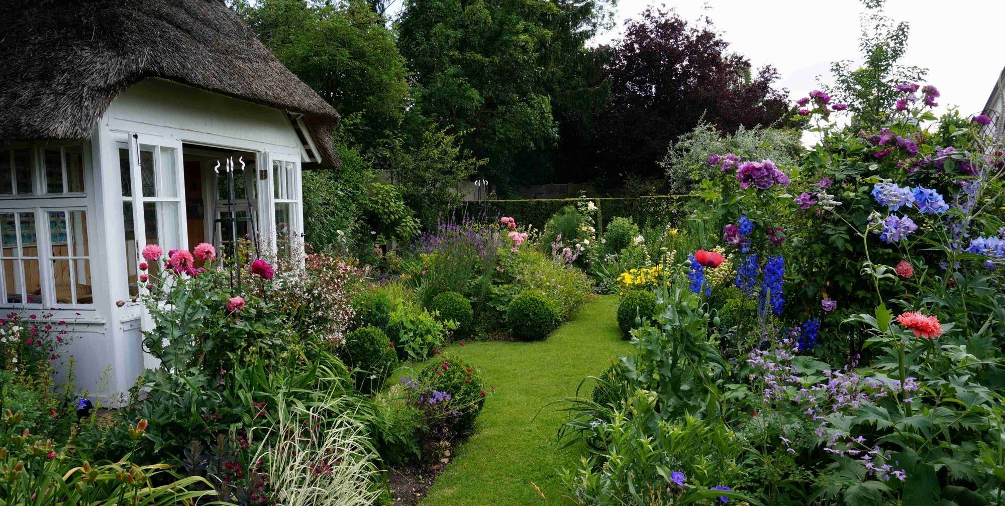  Blühende Orte der Entspannung. 