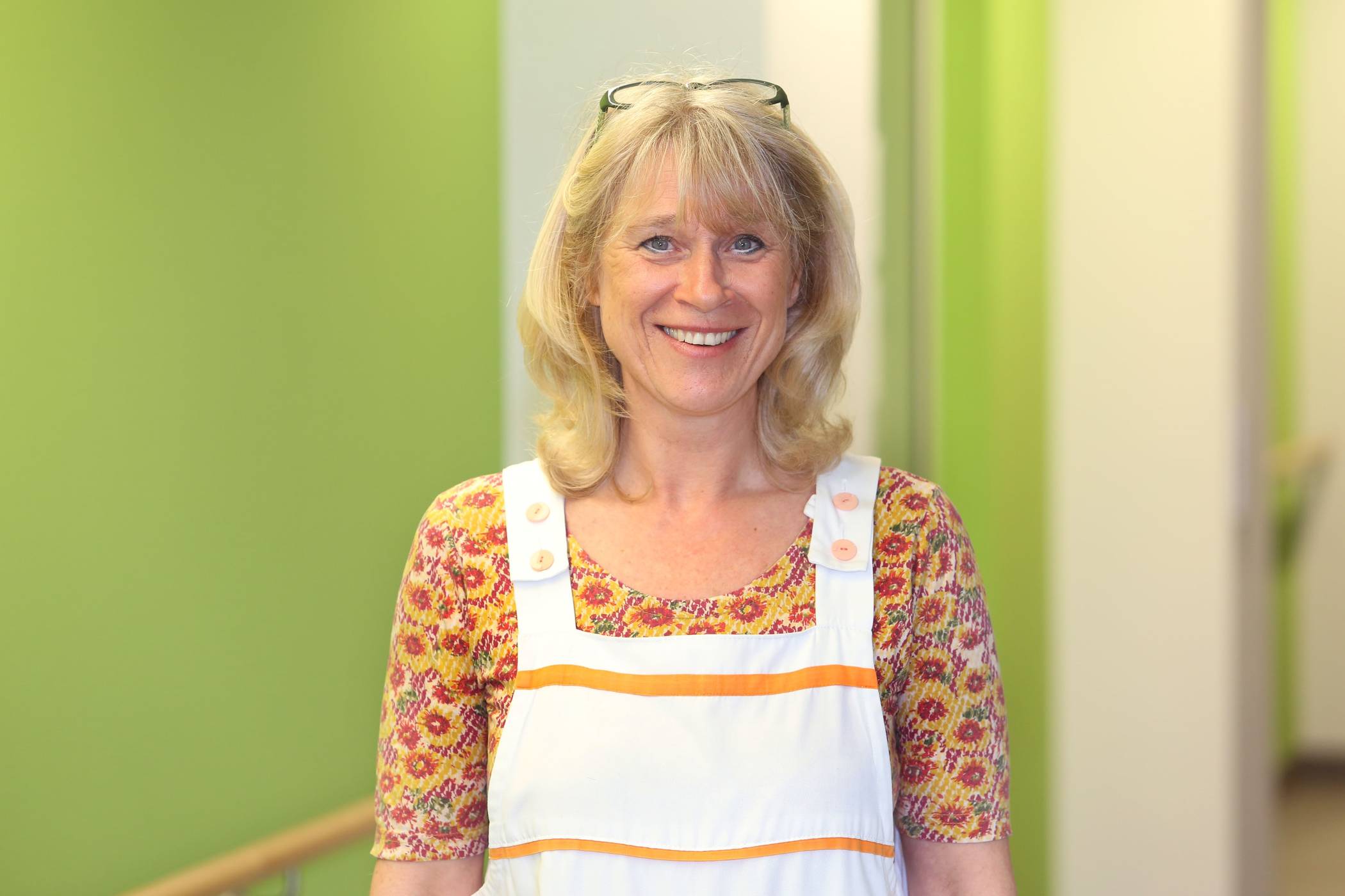 Angelika Kamphausen ist ausgebildete Pflegetrainerin und bietet am St. Irmgardis Krankenhaus regelmäßig Kurse zum Umgang mit Demenzkranken an.