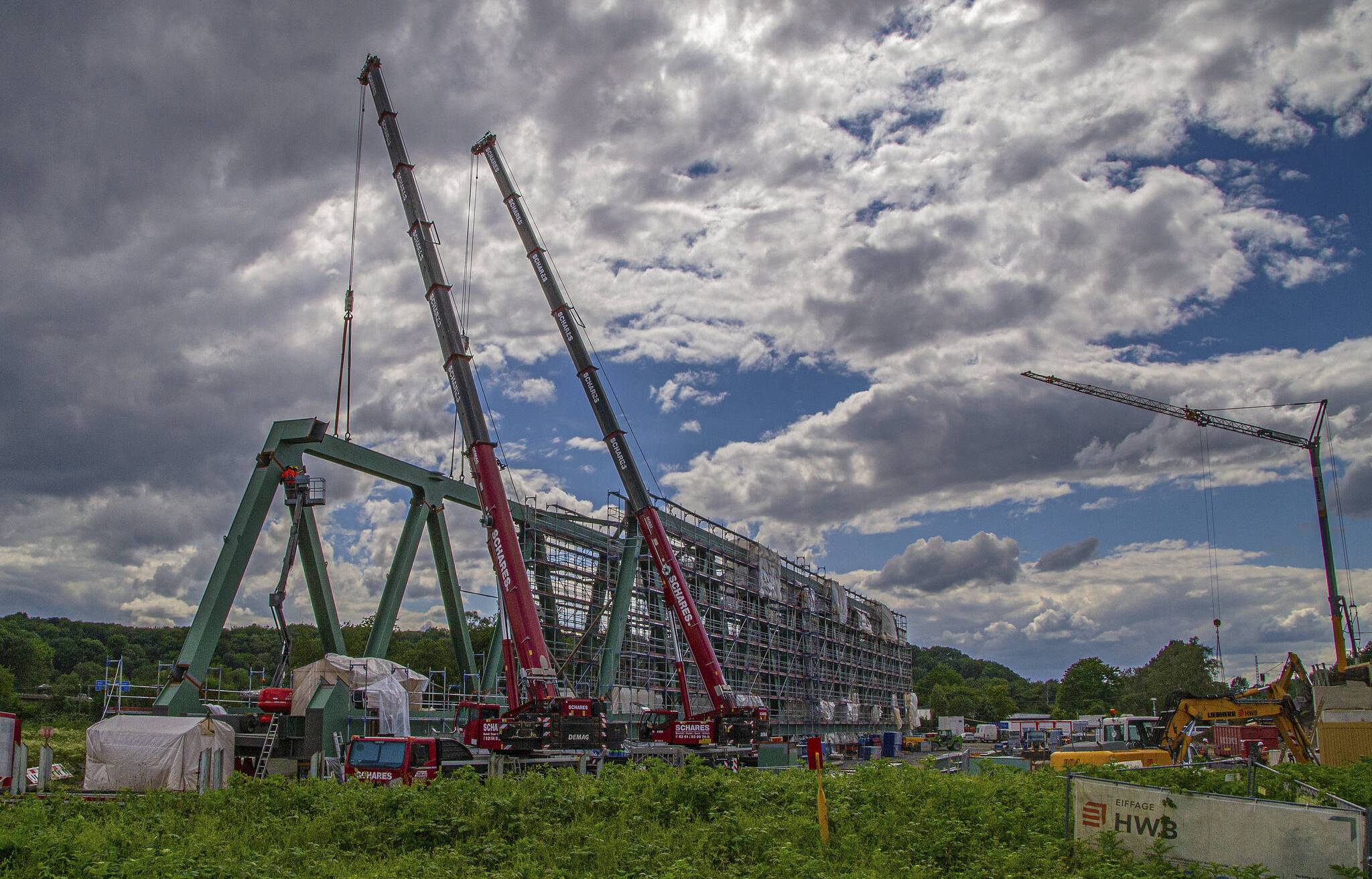 an dem jedoch noch gebaut...