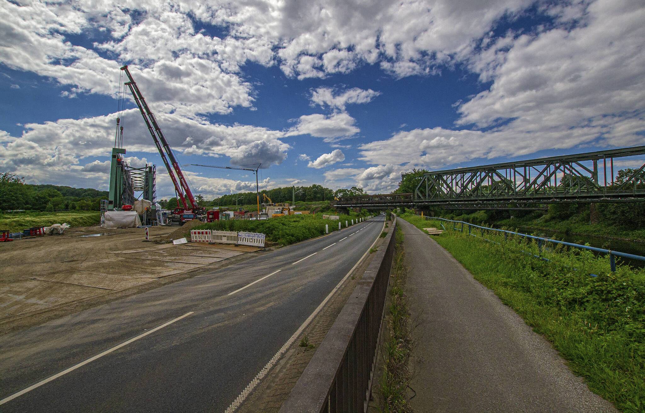 Direkt nebenan entsteht das neue...