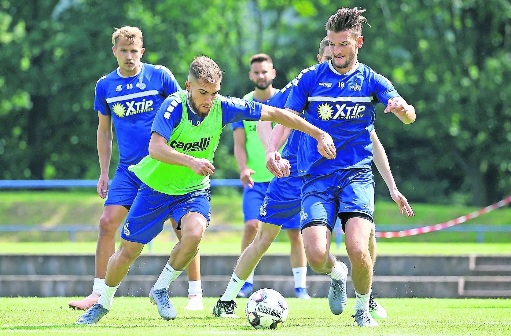  Ahmet Engin und Thomas Blomeyer haben eine ganze Reihe neuer Teamkameraden in dieser Spielzeit. 