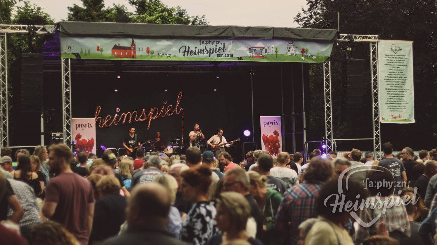 Unter dem Motto „Wir sind das Dorf“ wird in Schaephuysen für den guten Zweck gefeiert.