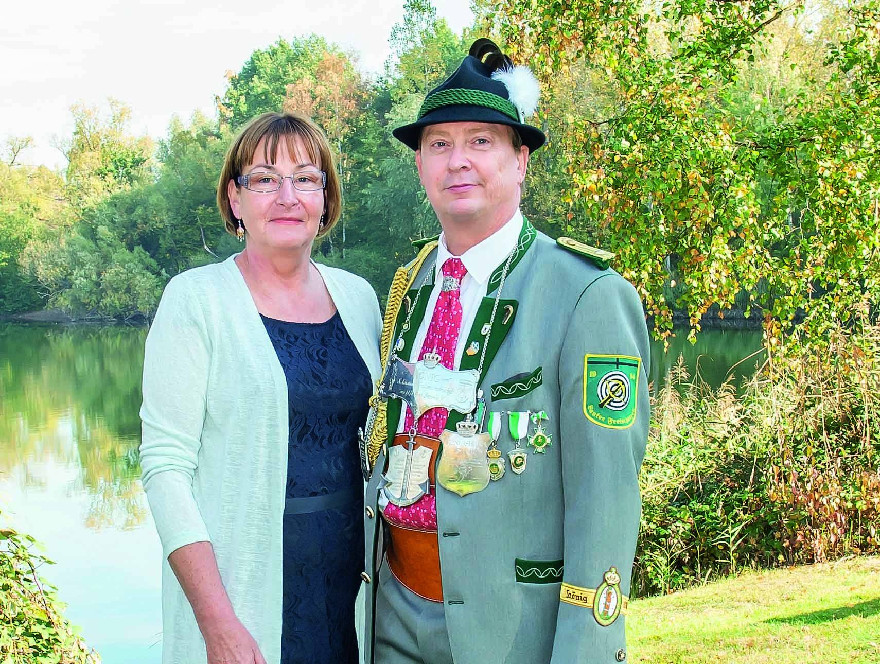   Dieter III. Niedzwetzki mit Ehefrau und Königin seines Herzens Andrea. 