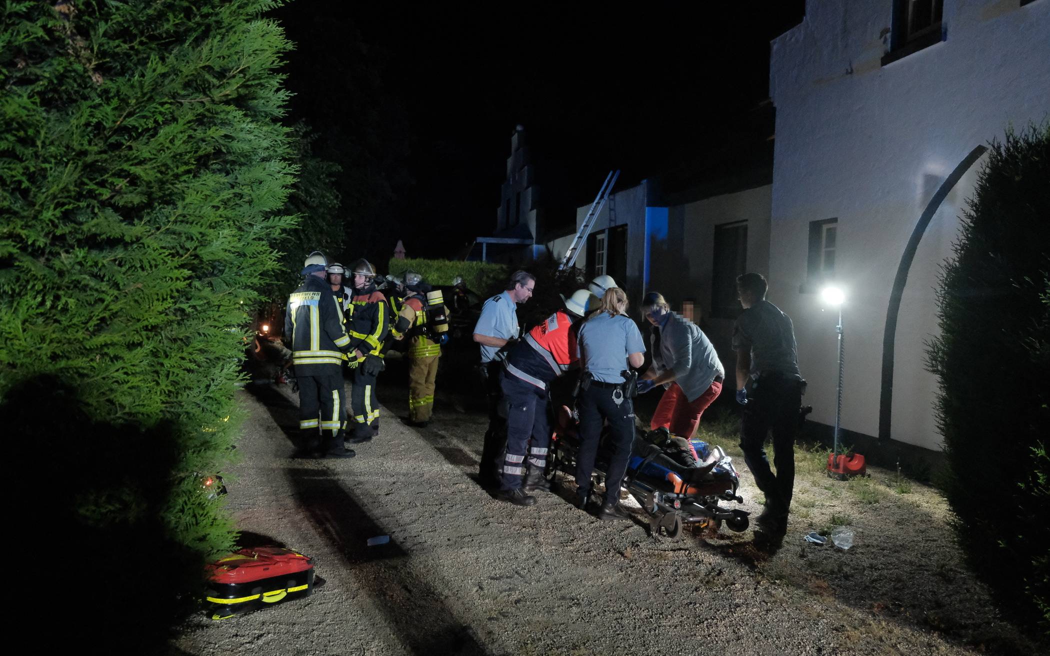 Rettung aus Feuer und Qualm