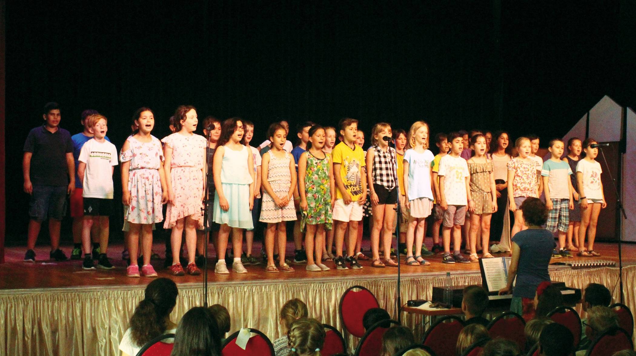  Ihre stimmlichen Qualitäten bewiesen die Schüler der GGS Lobberich bei ihrem Jahresabschlusskonzert. 