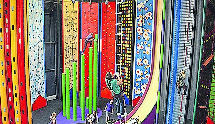 Clip ‘n Climb ist eine atemberaubende, actiongeladene Freizeitaktivität.