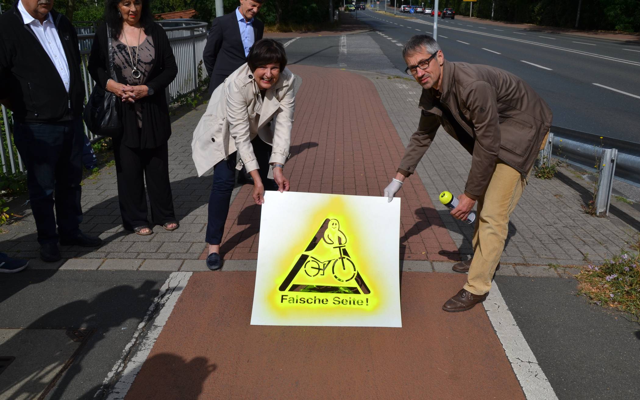 Polizeipräsidentin Dr. Elke Bartels und der