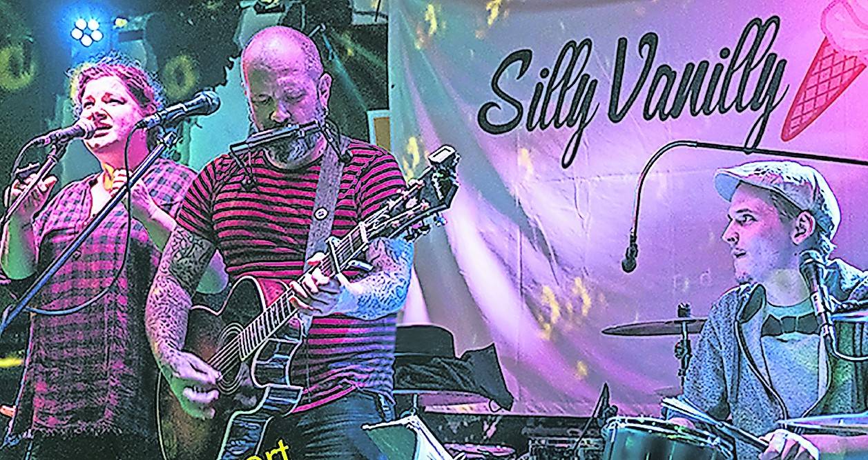 „Silly Vanilly“ treten bei der Art Party am 9. August in der Brachter Mühle.