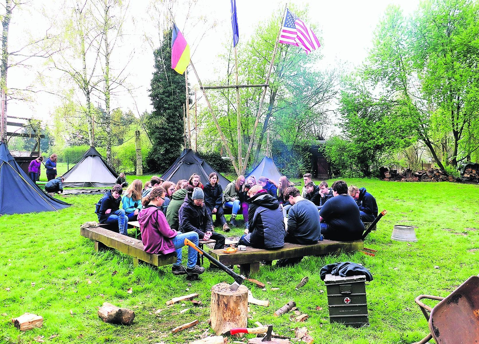  Die „Unit“ Robert Bosch bereitet sich seit über zwei Jahren auf das große Lager vor. 