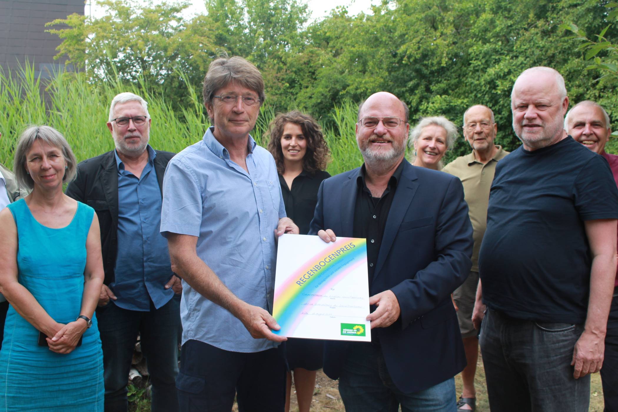 LVR-Regenbogenpreis an Krefelder Umweltzentrum