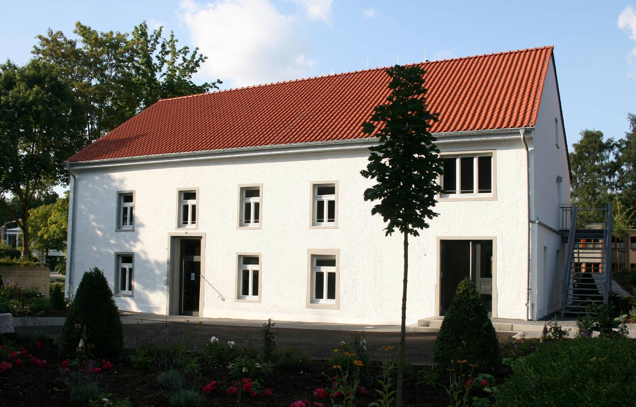 Die Wegberger Mühle nach ihrer Restaurierung.