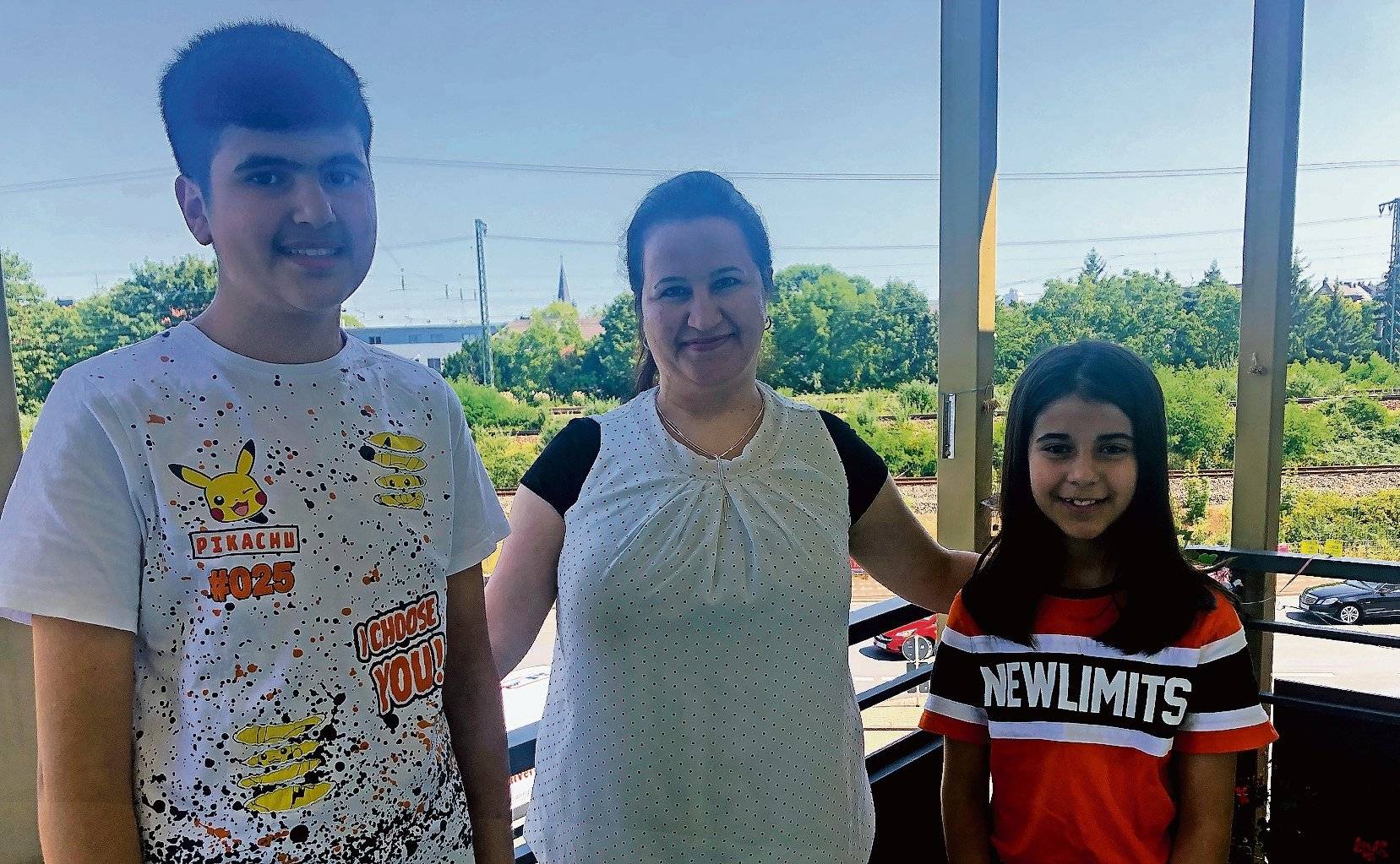 Im Oktober 2015 folgte Midia Abdo gemeinsam mit ihren beiden Kindern Khaleel (links) und Roya ihrem Mann nach Krefeld. Hier startete sie ein neues Leben.