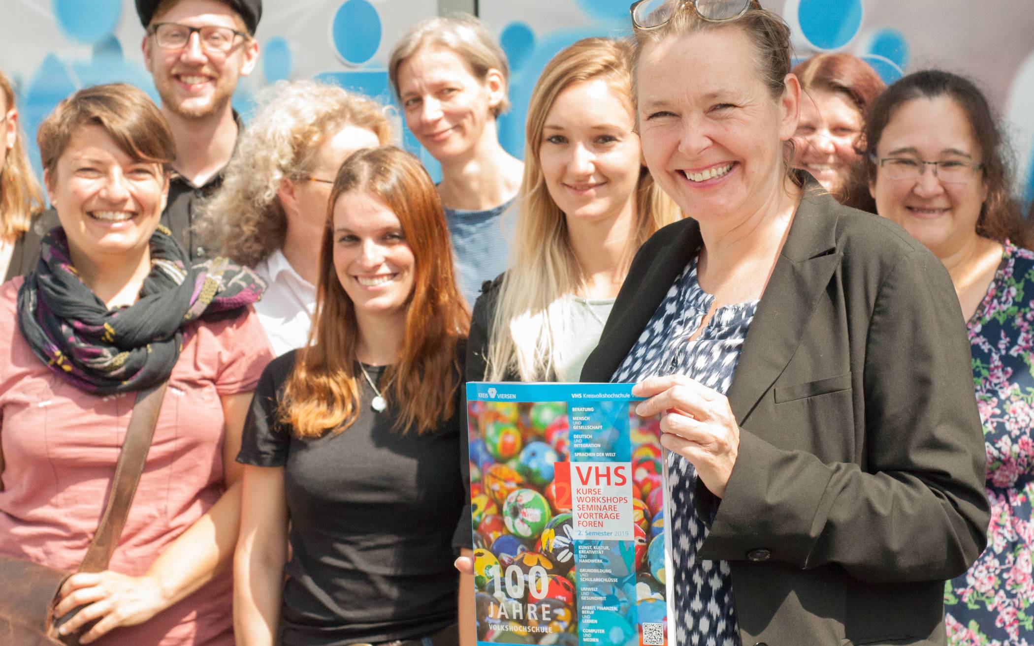 Die Direktorin der Kreisvolkshochschule Bianca Goertz