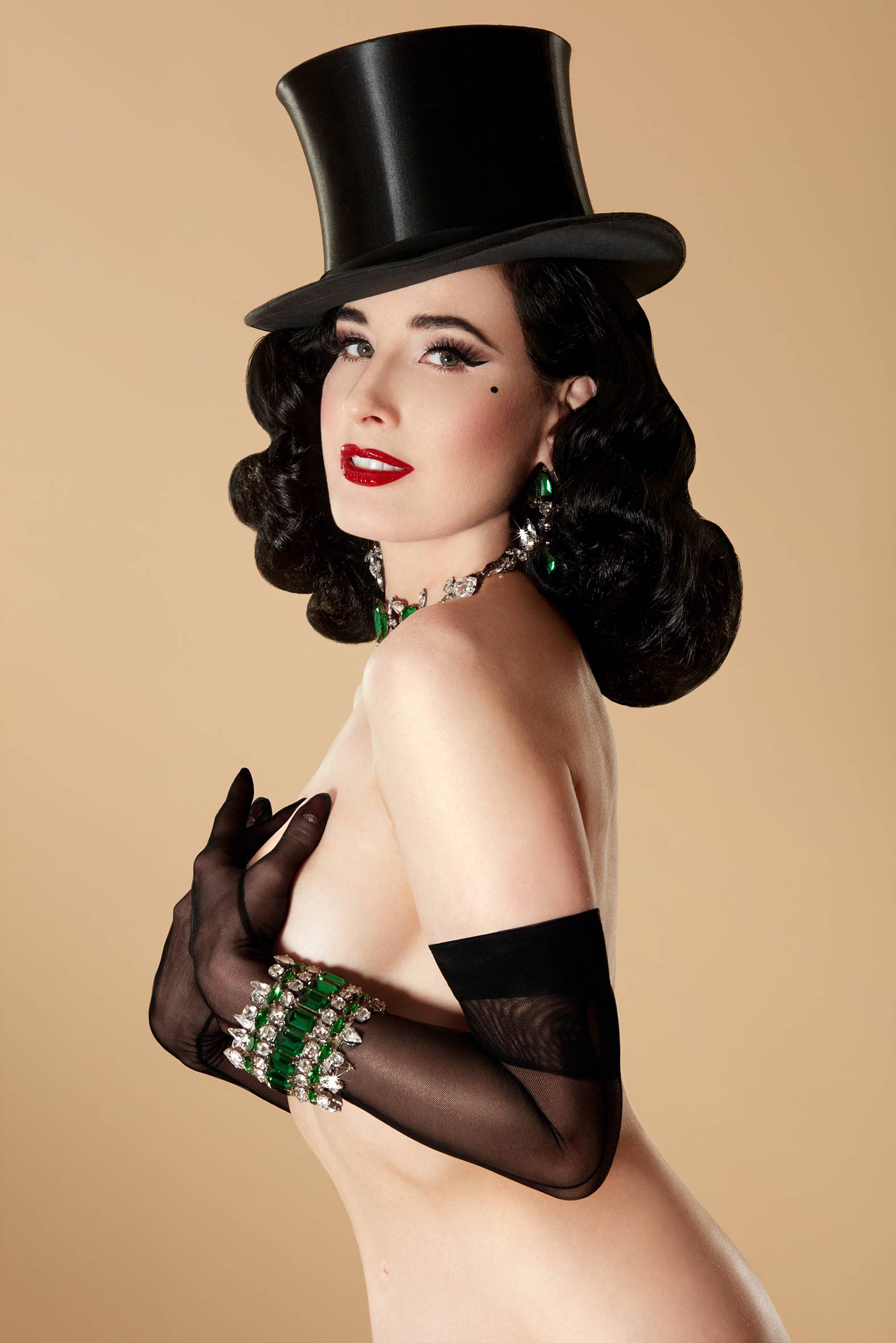  Sie ist die Königin des Burlesque: Dita von Teese. 