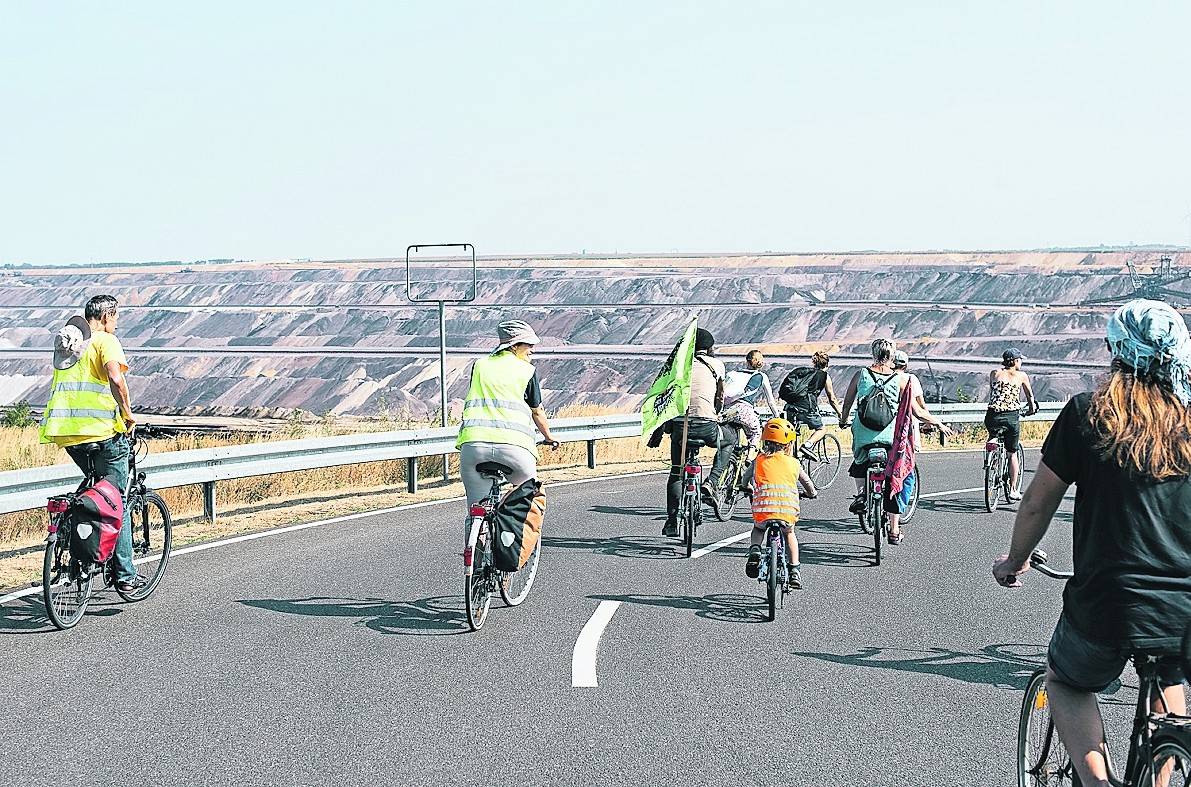 Radtour zu den Geschichten des Widerstandes im Rheinischen Revier. 