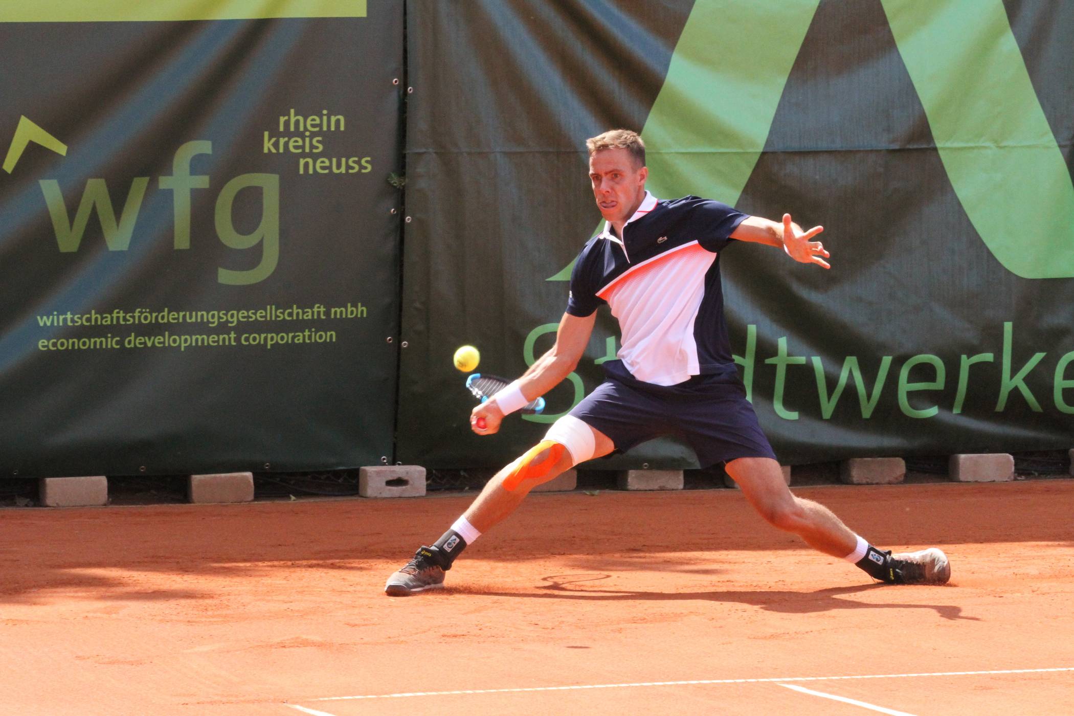 ATP Challenger: Starker Turnierauftakt in Büderich