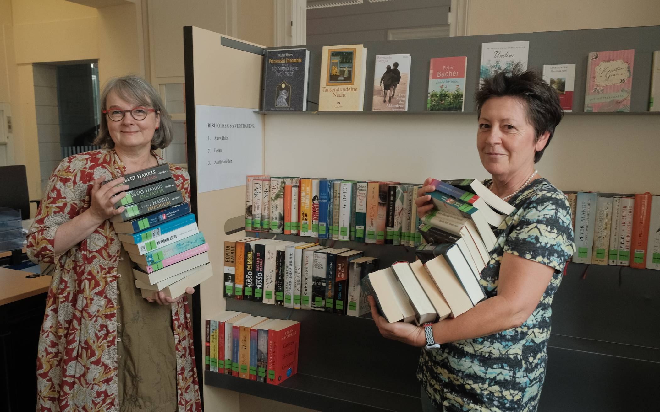Rückkehr nach Uerdingen: Mediothek-Leiterin Evelyn Buchholtz
