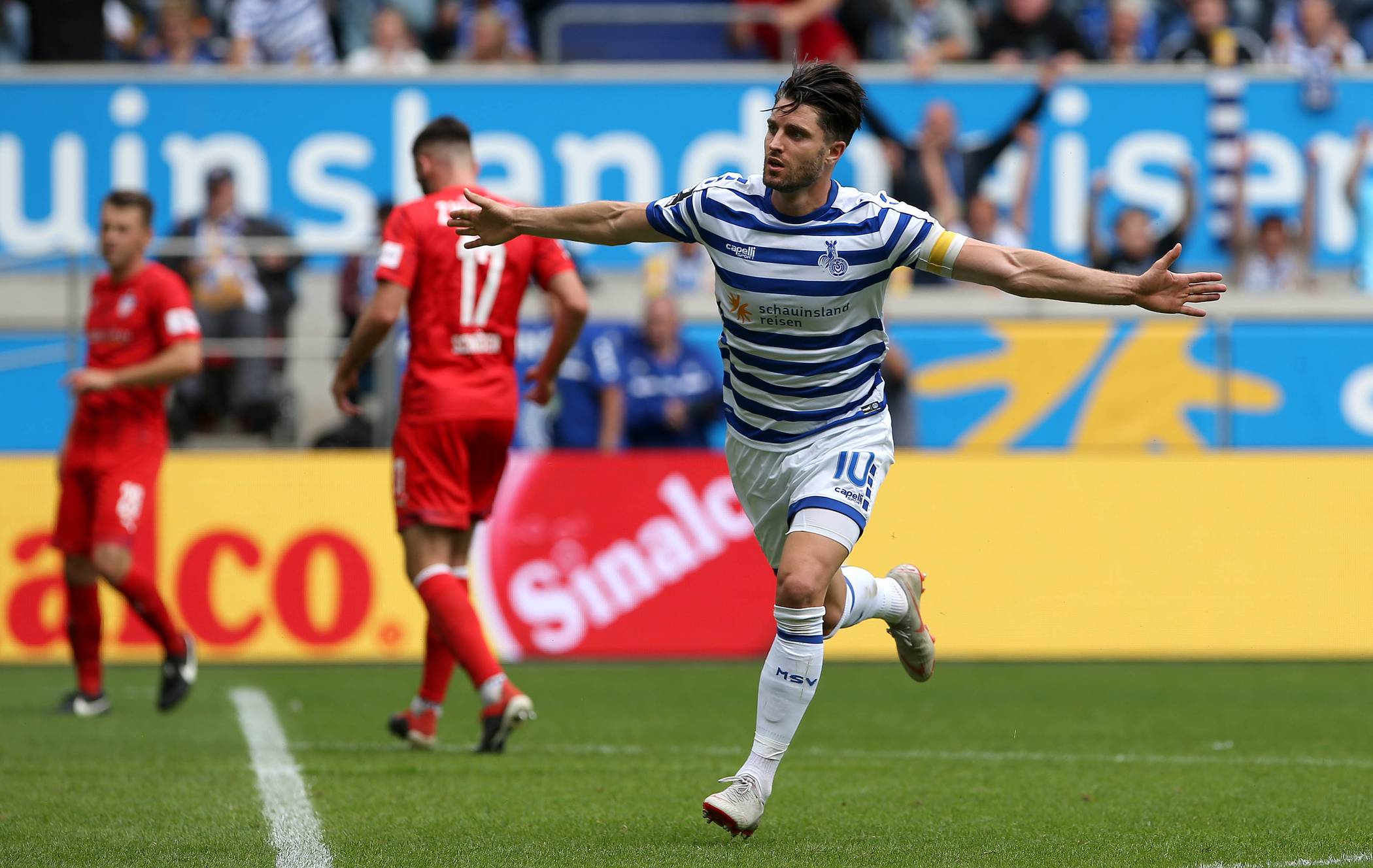 MSV Duisburg schlägt FSV Zwickau: Zwickau zwickt, Zebras siegen