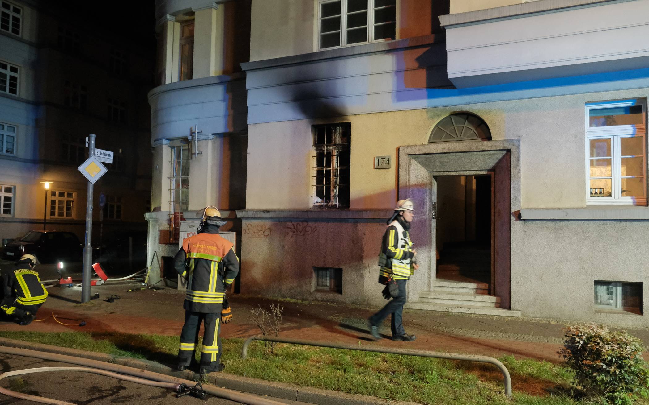 Kiosk an der Ritterstraße brannte - erheblicher Sachschaden