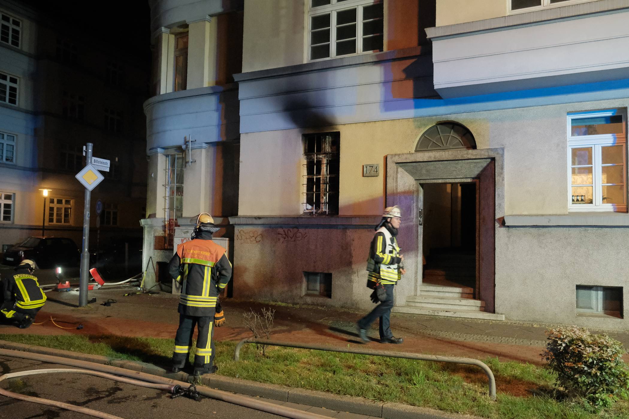 Brandstiftung: Kiosk an der Ritterstraße brannte - erheblicher Sachschaden