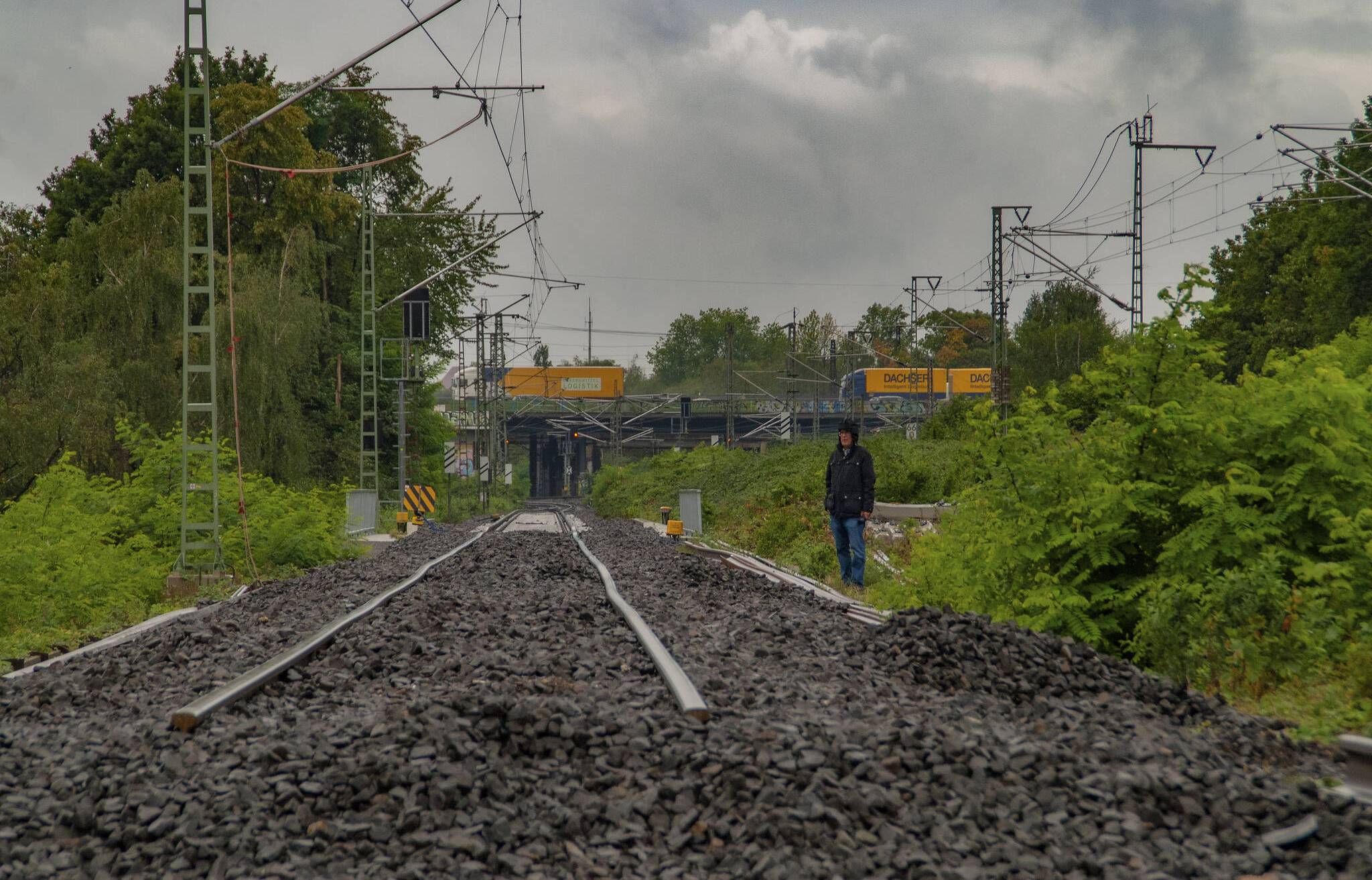.... auf der Duisburger Seite und auf der...