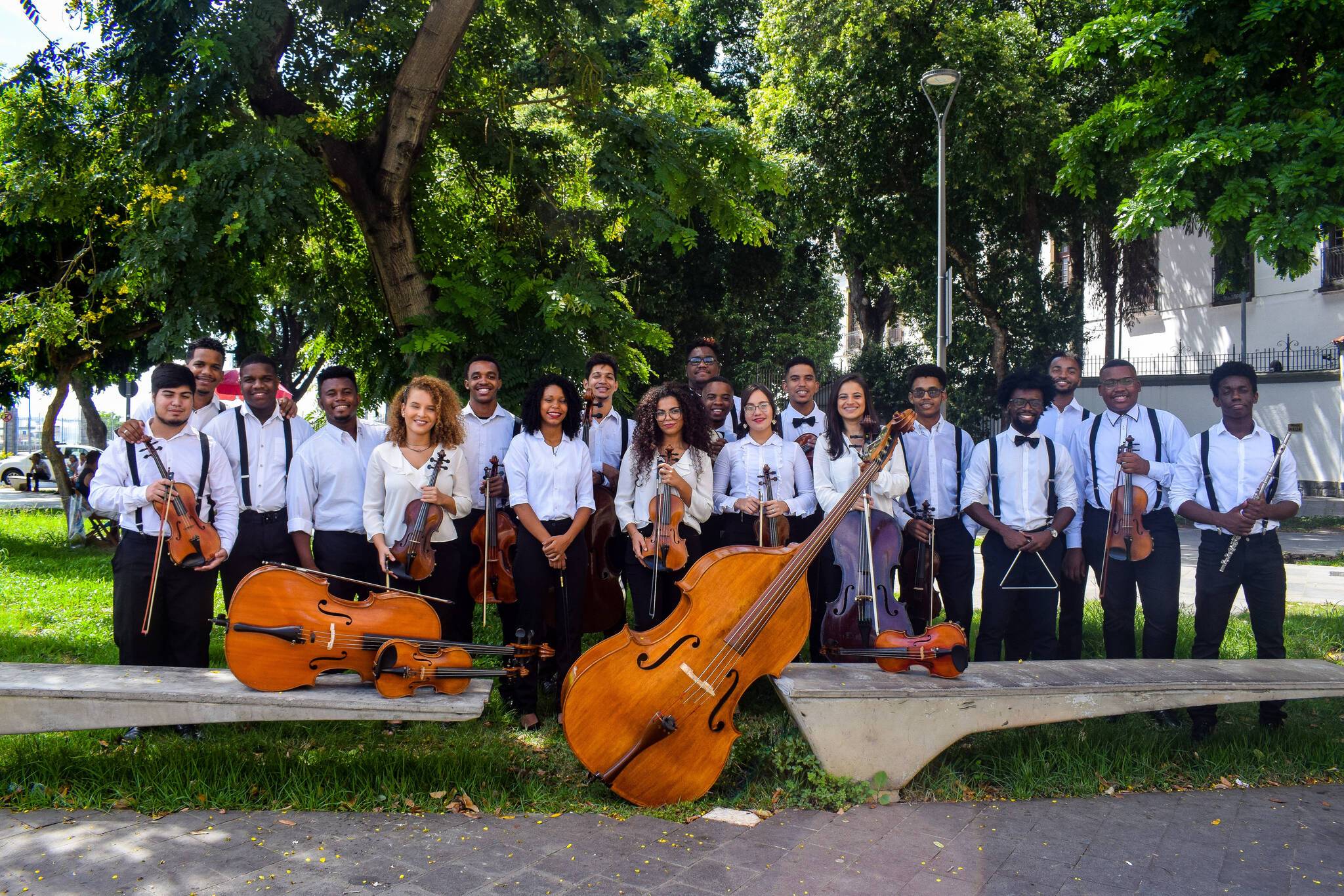  Das Jugendorchester „Camerata Jovem do Rio de Janeiro“ kommt nach Meerbusch. 