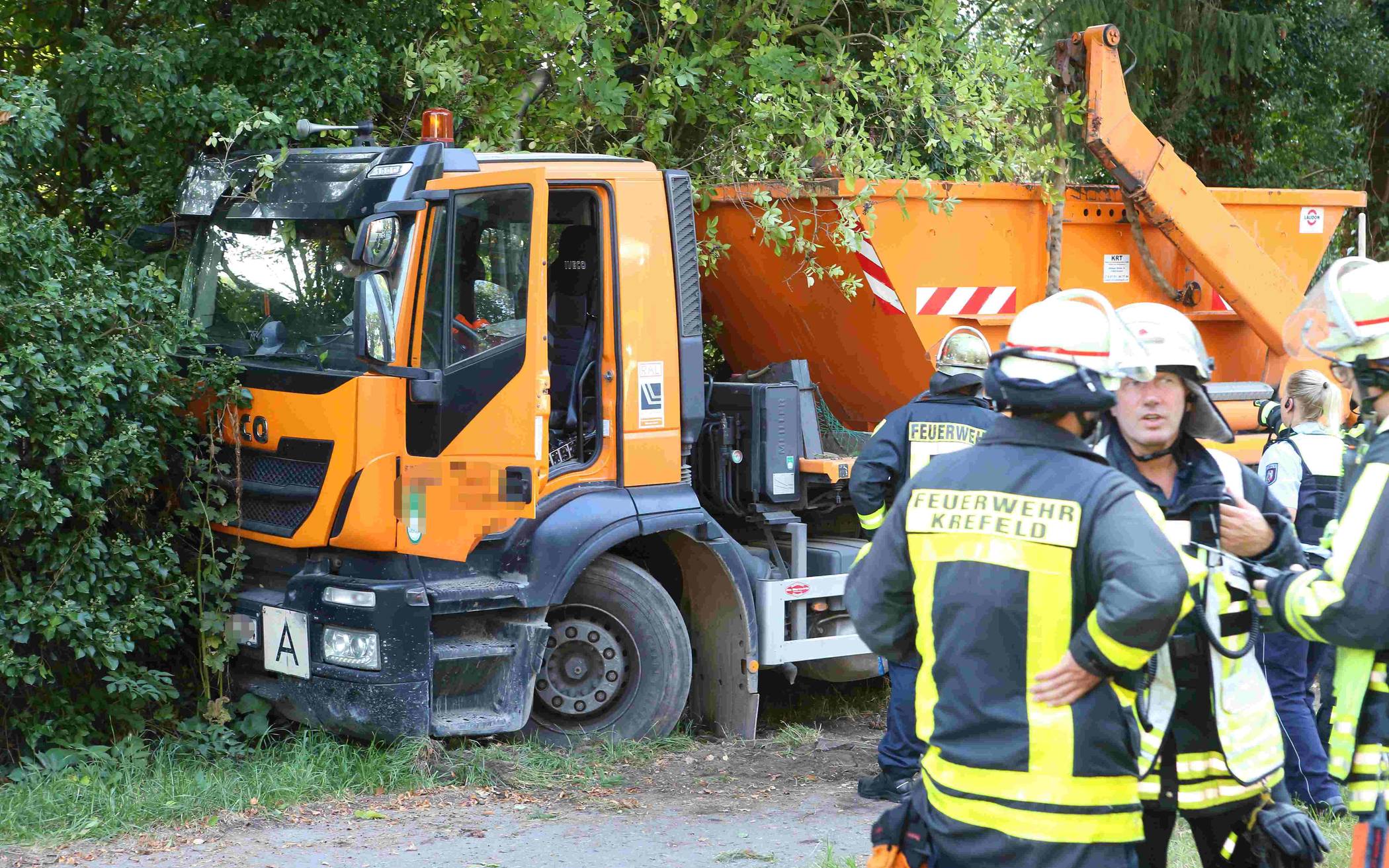 LKW-Fahrer stirbt nach Unfall