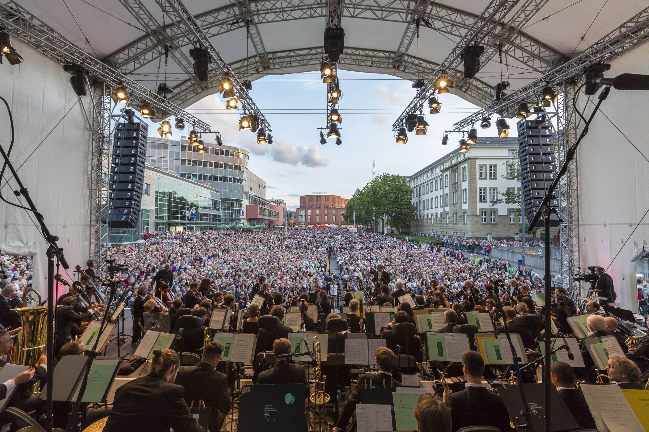 Wir haben mal ein Foto vom vorletzten Mal genommen, da war das Wetter so, wie es hoffentlich auch Freitag wird!