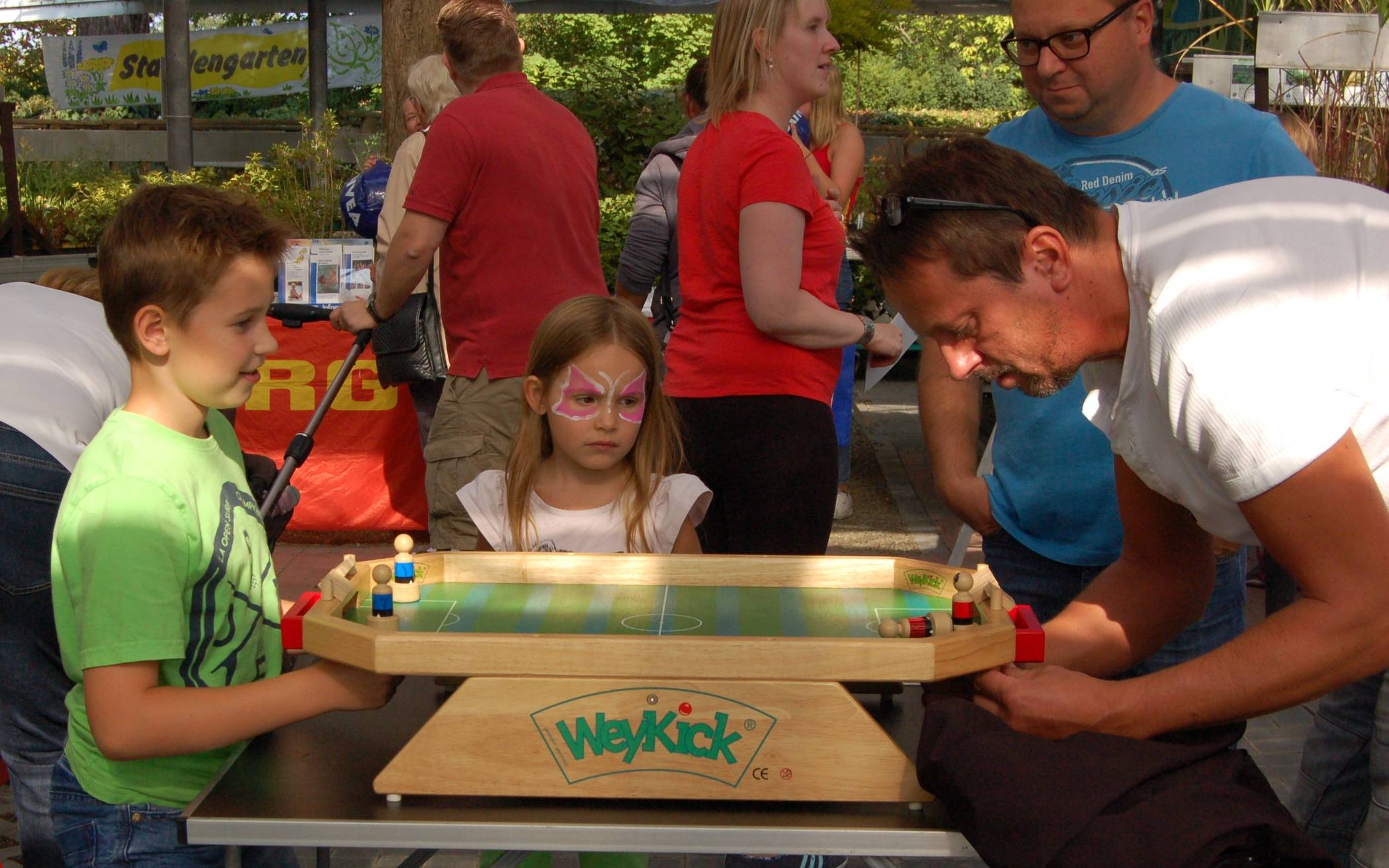 Große und kleine Besucher können einen