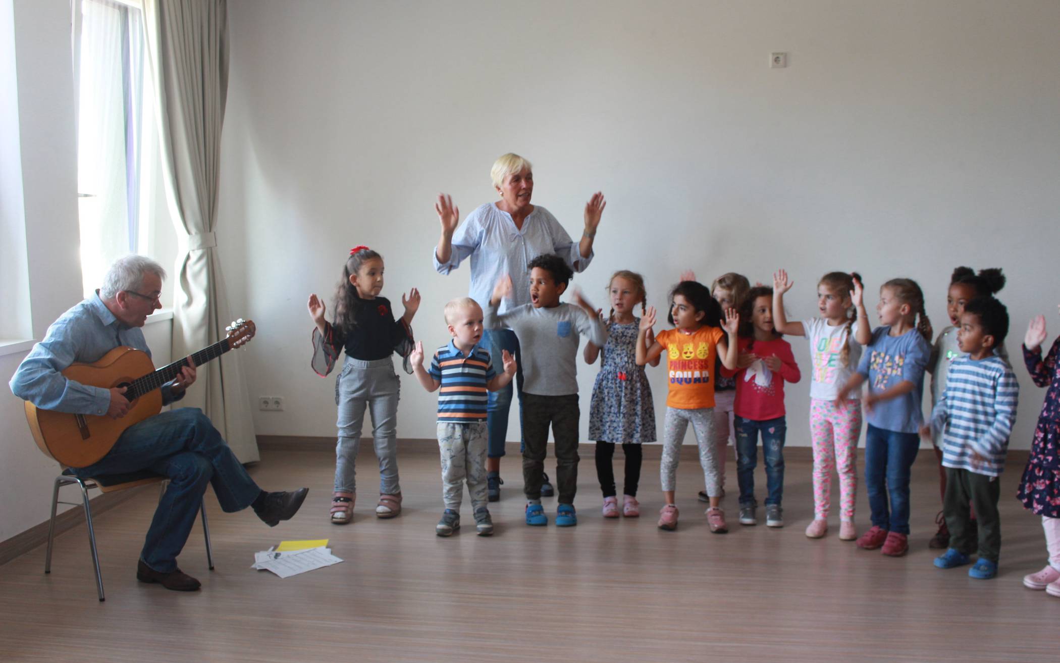 Mund auf und Arme hoch: Thorsten