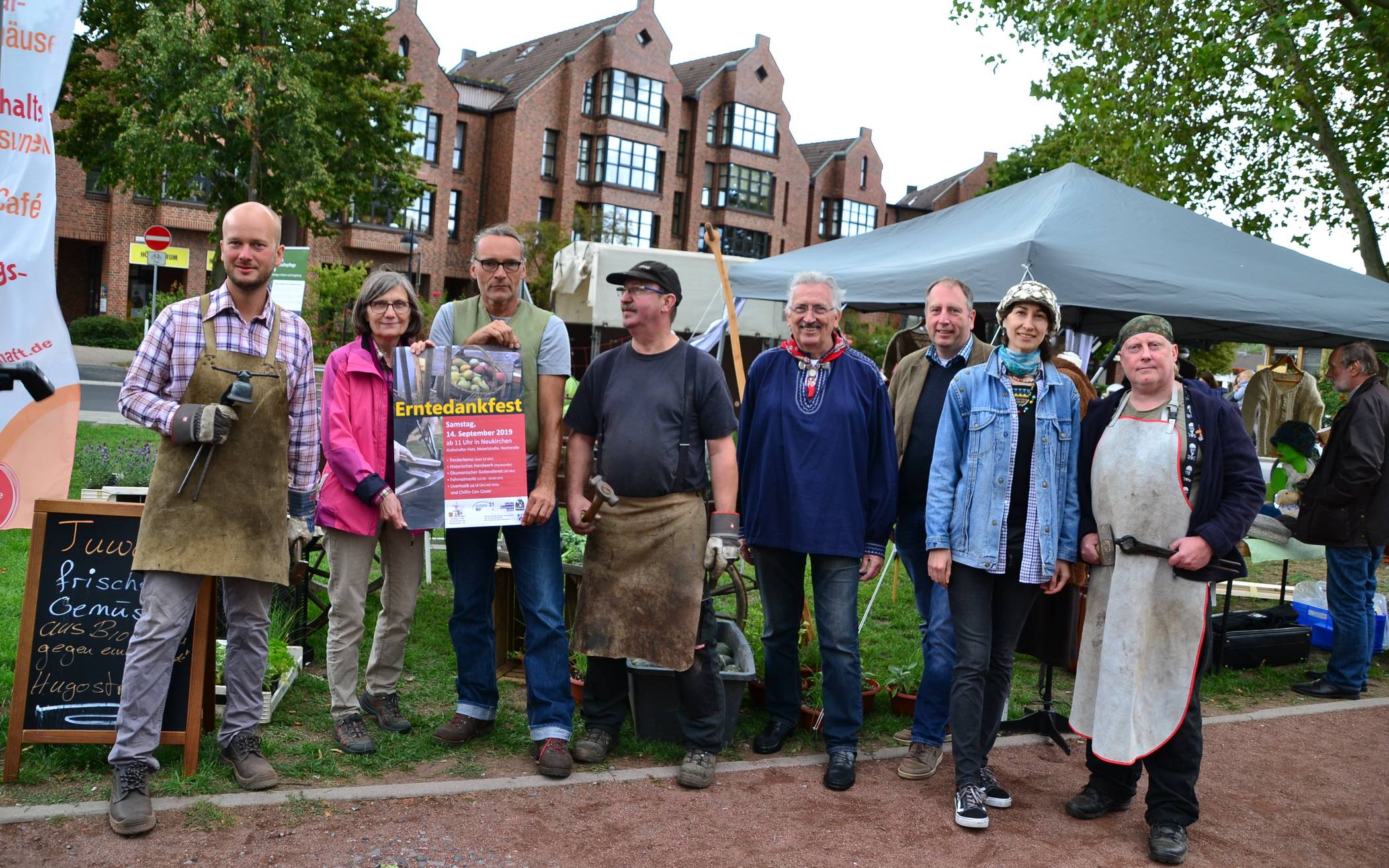 Organisatoren und Handwerker freuen sich auf