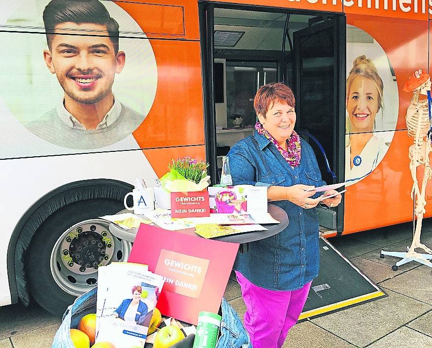 Das Infomobil des Adipositas- und Refluxzentrums Niederrhein ist am 27. September zu Gast in Lobberich.