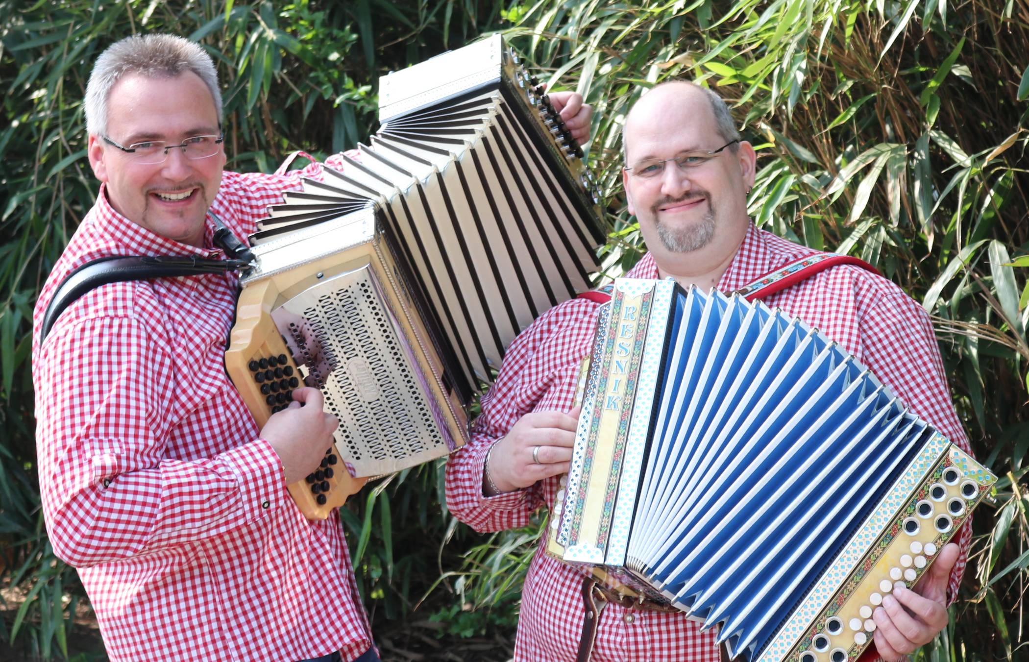  Markus und Heiko von den Ruhrpottsteirern werden für beste Laune bei Stadtfest Kamp-Lintfort sorgen. 