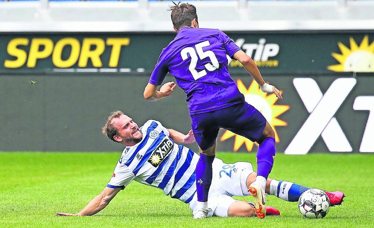  Beim Spiel gegen Florenz im Sommer 2018 war für Neumann noch alles in Ordnung. 