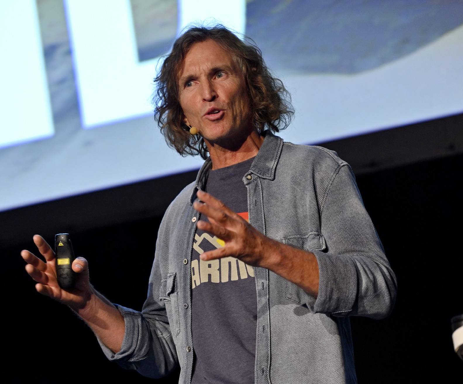 Extremkletterer Stefan Glowacz war auf Einladung des Initiativkreises zu Gast im Monforts Quartier.