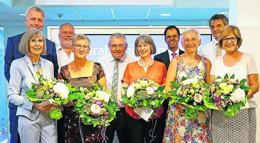 Die Volksbank Viersen verabschiedete jetzt mehrere Mitarbeiter in den wohl verdienten Ruhestand.