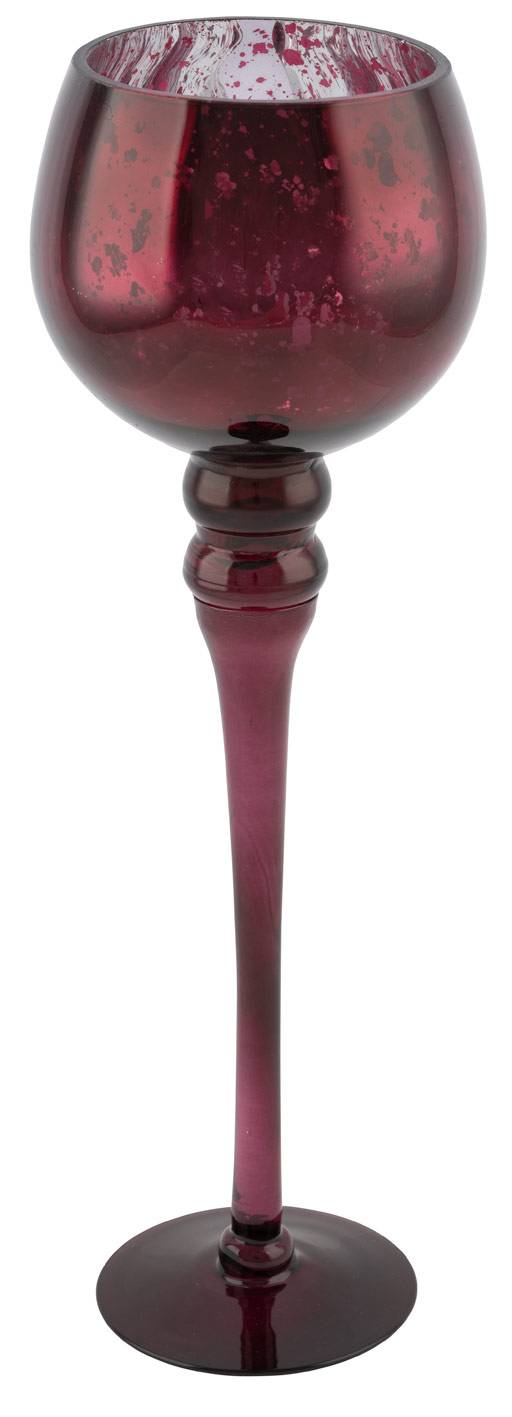 Trend Burgund + Petrol: Glaskelch (um 12...