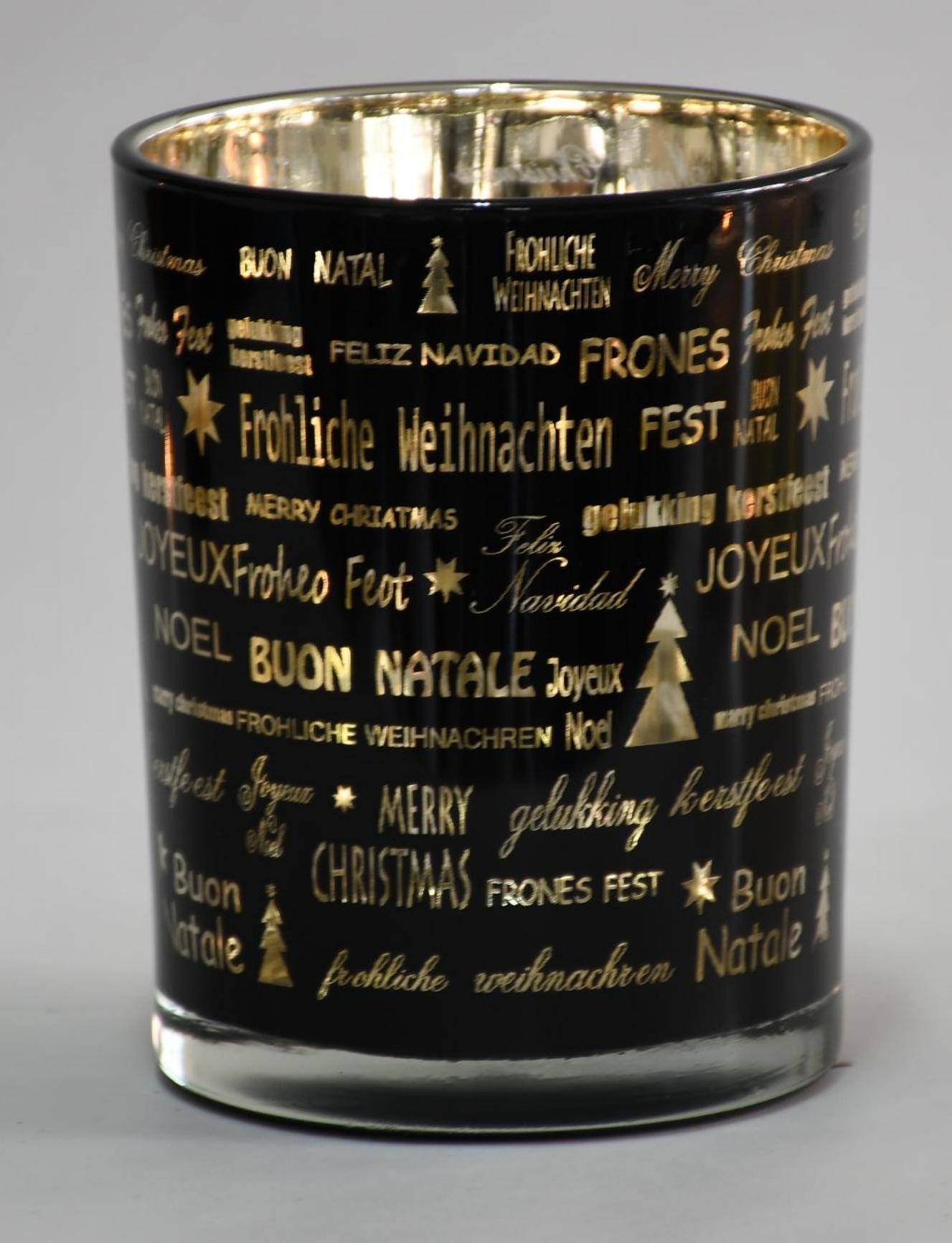 Trend Black + Gold: Glaswindlicht um 12...