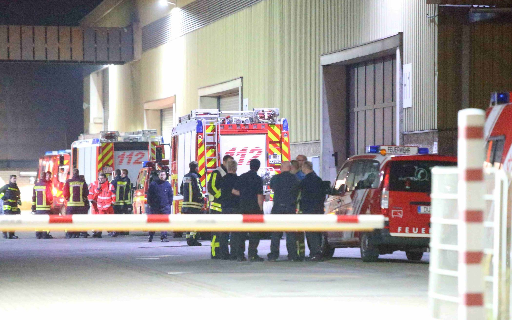 Überseecontainer sorgt für Feuerwehreinsatz