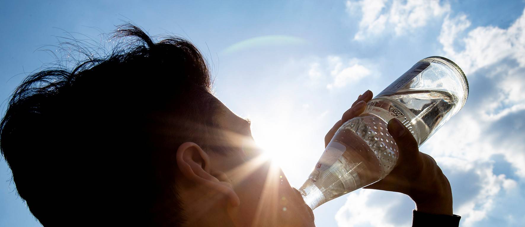   Ersetzt 37 PET-Flaschen: Die „Glasperlenflasche“ ist die am meisten verbreitete Mehrweg-Wasserflasche. 